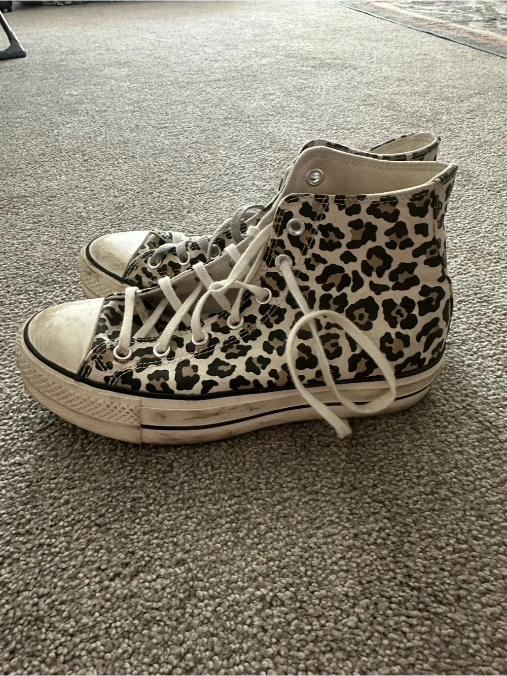 leopard print converse platforms
